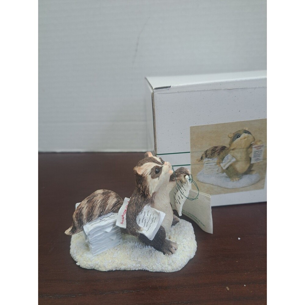Charming Tails Extra Extra Figurine